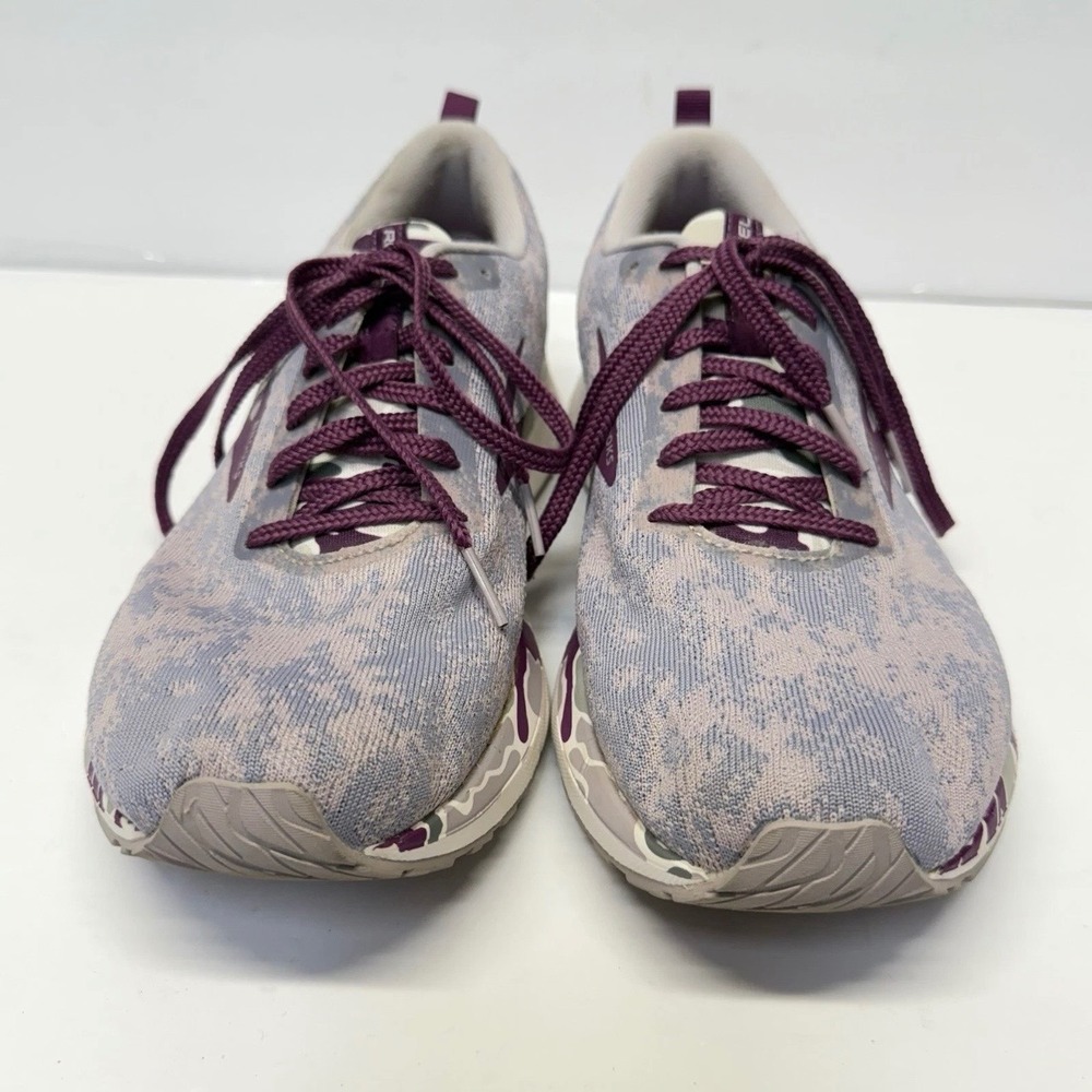 Brooks Revel 4 Running Shoes Womens 11 Knit Athletic Synthetic Purple Camo